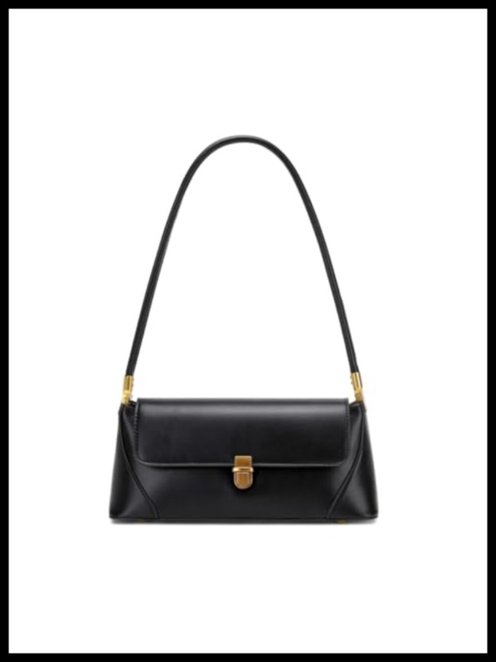 PU Leather Hobo Shoulder Bag Mini Tote Clutch Retro Classic Purse